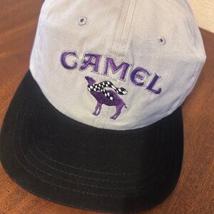 Vintage Smokin Joe's Camel Cigarette Gray Hat/Cap